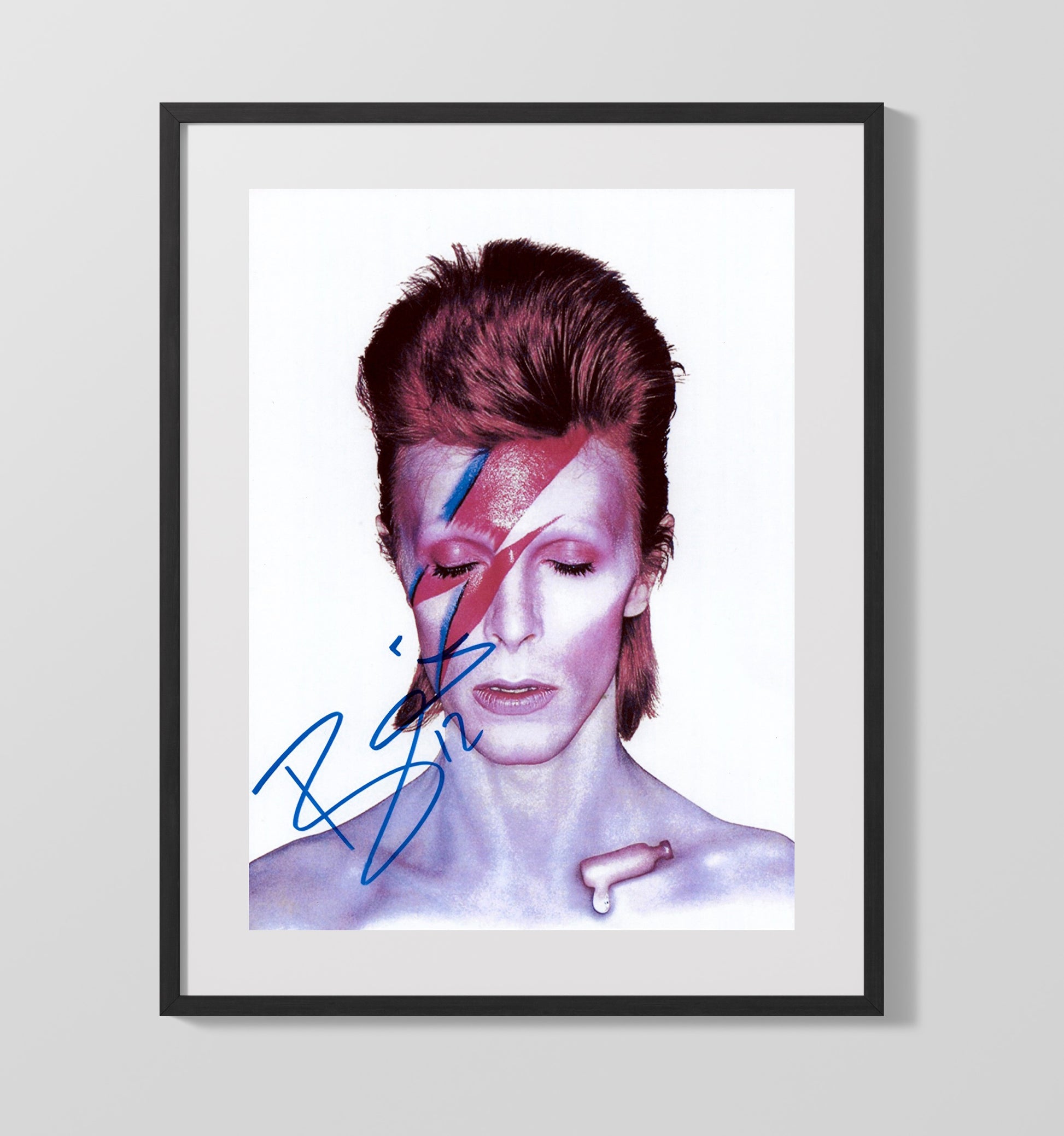 David Bowie - Ziggy Stardust Forever Music Wall Art 16x20 Gallery Frame wall art print – Music decor