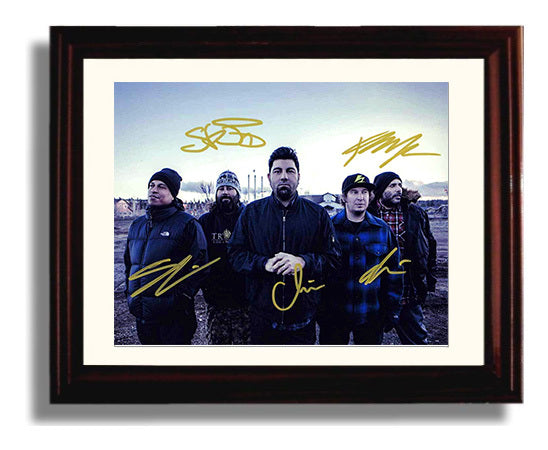 Deftones - White Pony Atmosphere - Vintage Music Wall Art - 8x10 Beveled Frame music decor