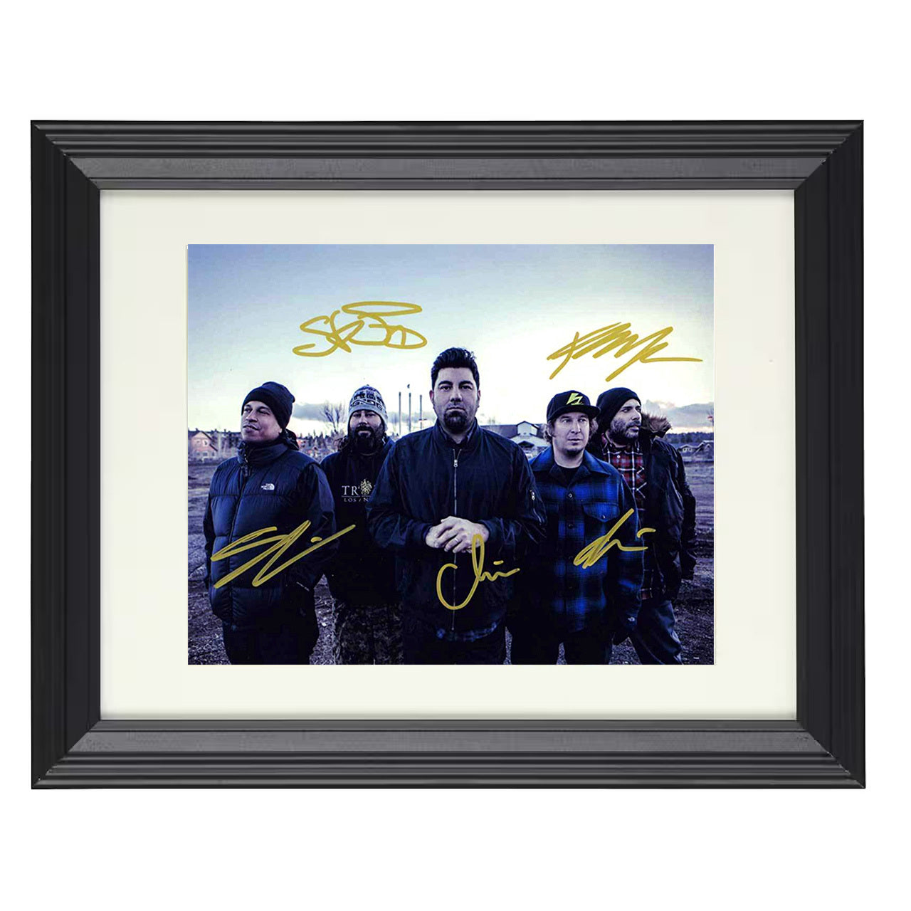 Deftones – White Pony Atmosphere – 8x10 black beveled framed music wall art