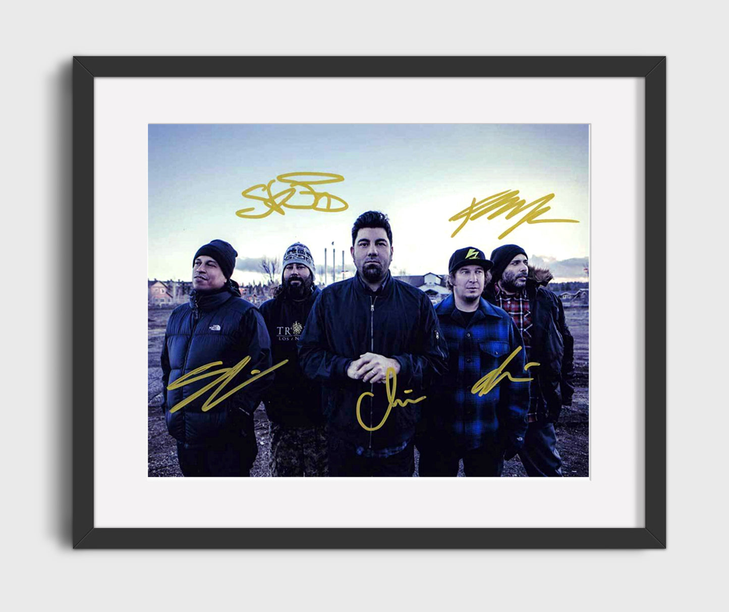 Deftones - White Pony Atmosphere - Vintage Music Wall Art - 16x20 Gallery Frame music decor