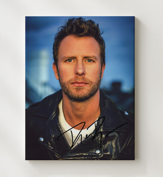 Dierks Bentley - Modern Country Photo Leather Jacket 16x20 Gallery Frame vintage music wall art