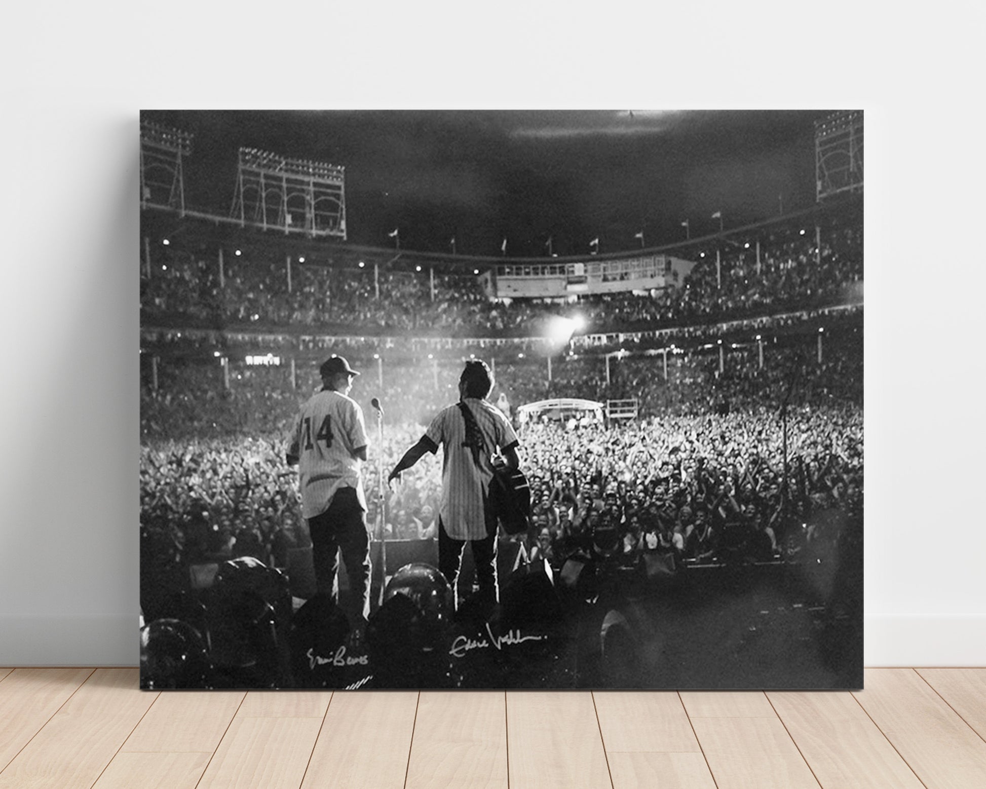 Eddie Vedder - Wrigley Field Serenade - Vintage Music Wall Art - 16x20 Unframed Print music decor