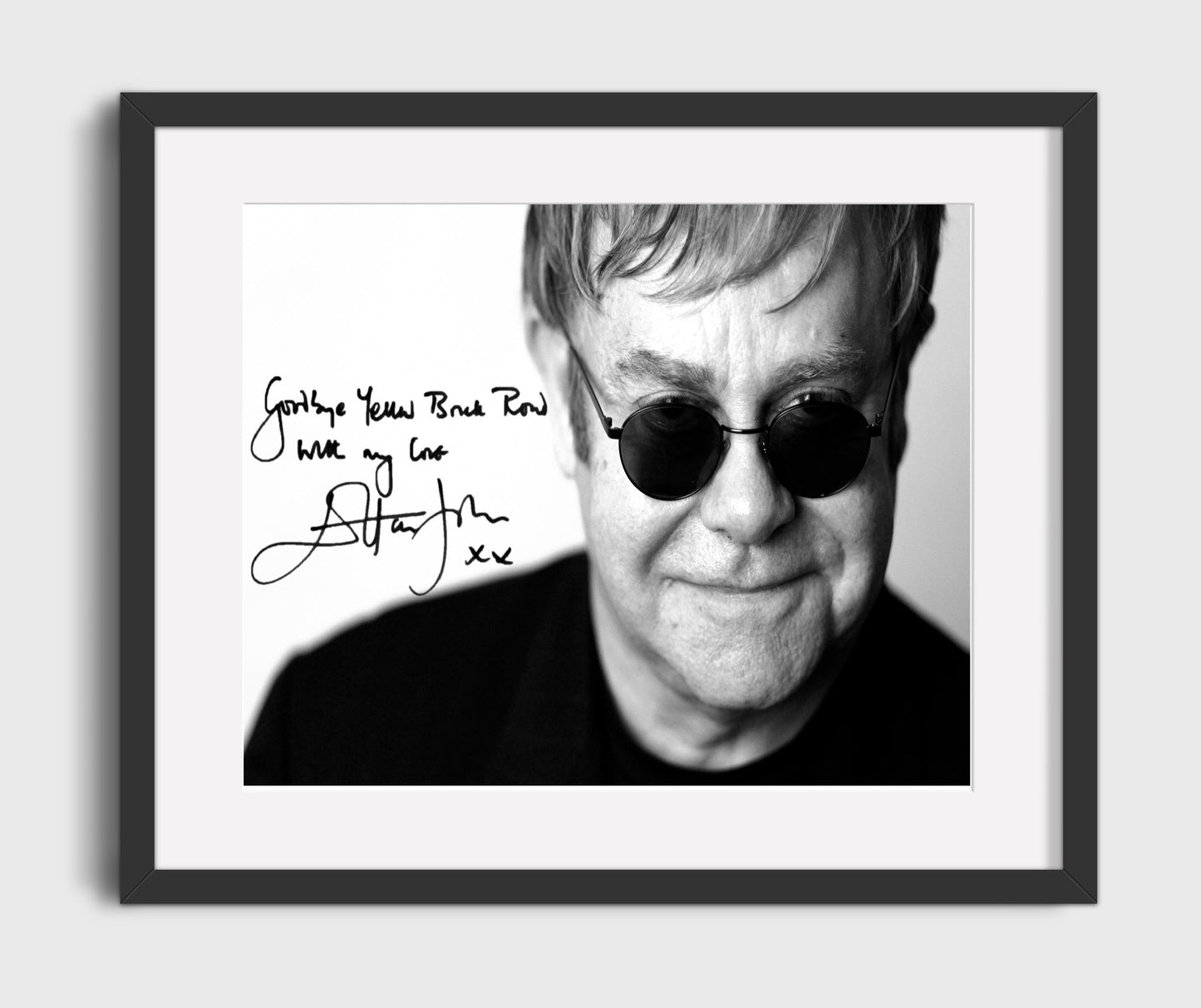 Elton John - Rocket Man Legacy - Vintage Music Wall Art - 16x20 Gallery Frame music decor