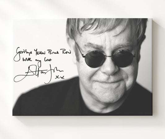 Elton John - Rocket Man Legacy 16x20 Gallery Frame vintage music wall art