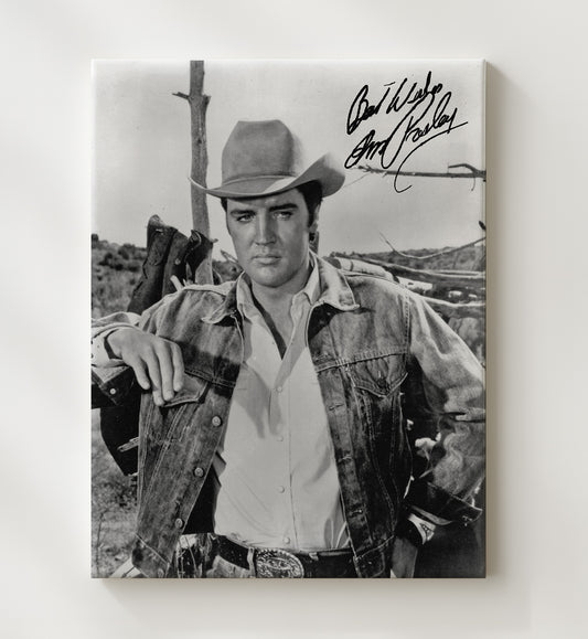 Elvis Presley - Cowboy Crooner 16x20 Gallery Frame vintage music wall art