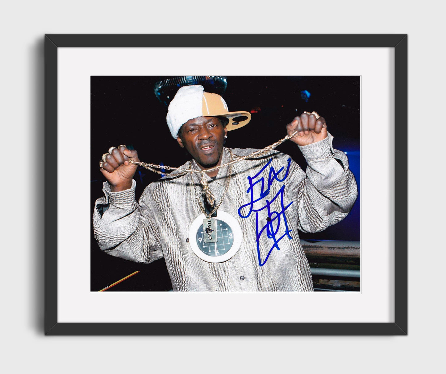 Flavor Flav - Public Enemy Hype Man - Vintage Music Wall Art - 16x20 Gallery Frame music decor