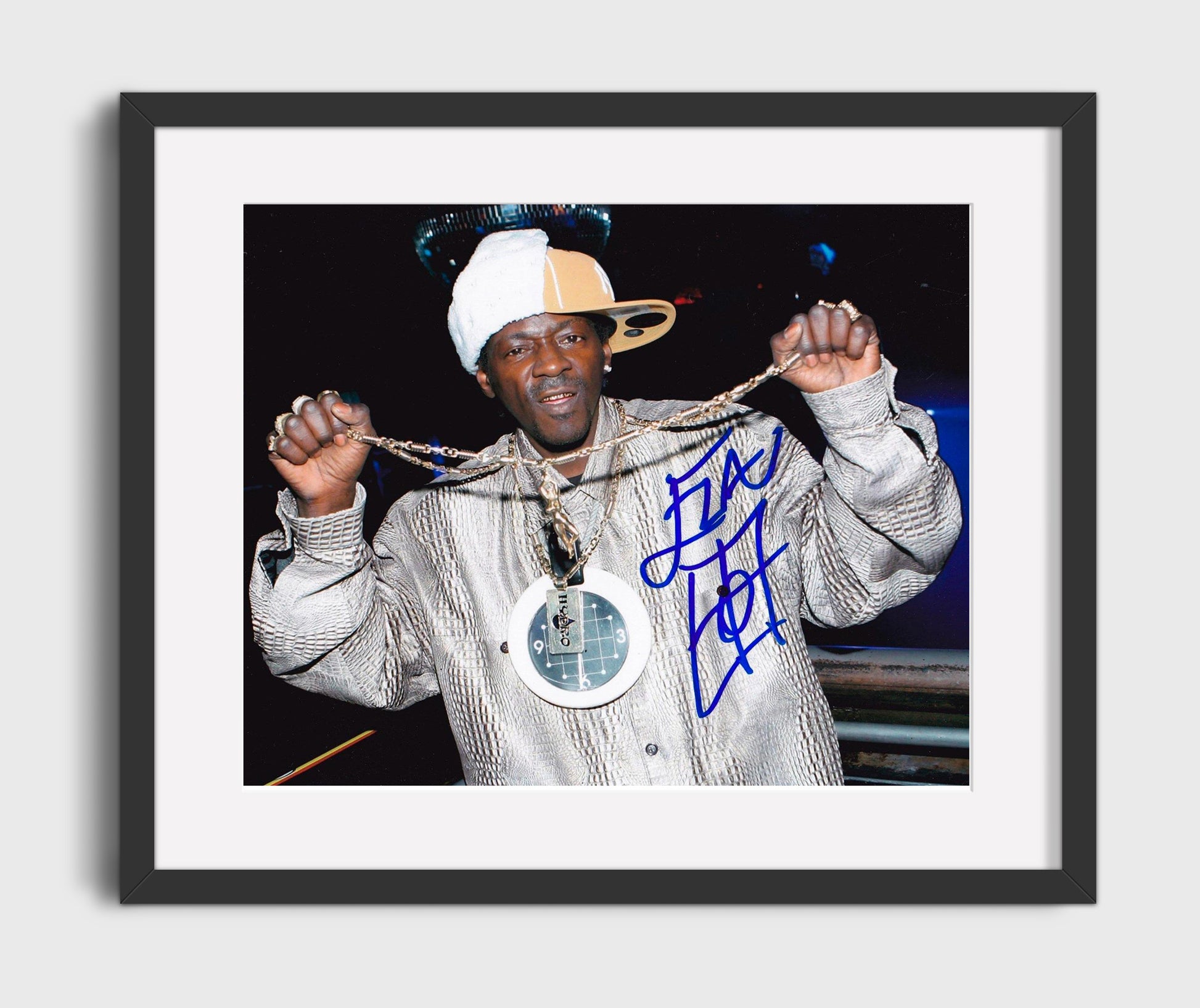 Flavor Flav - Public Enemy Hype Man - Vintage Music Wall Art - 16x20 Gallery Frame music decor