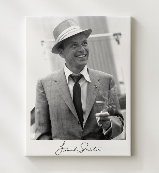 Frank Sinatra - Swinging Smile 16x20 Gallery Frame vintage music wall art