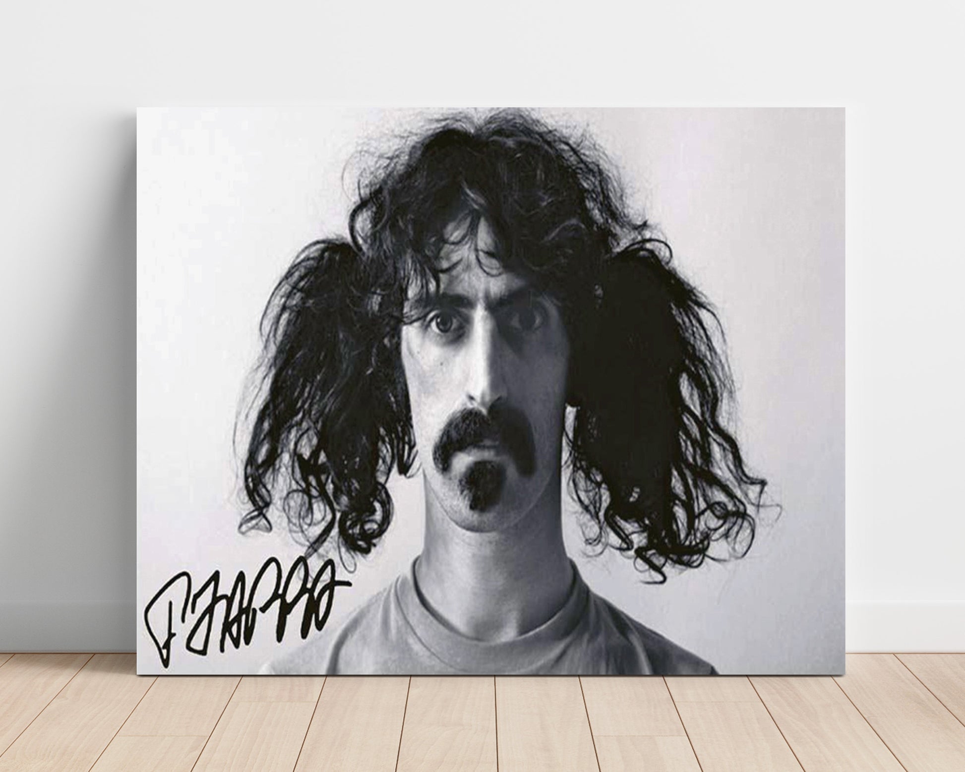 Frank Zappa - Wild Hair and Wilder Genius - Vintage Music Wall Art - 16x20 Unframed Print music decor