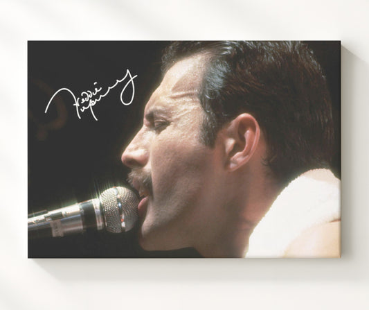 Freddie Mercury - Queen Frontman Power 16x20 Gallery Frame vintage music wall art