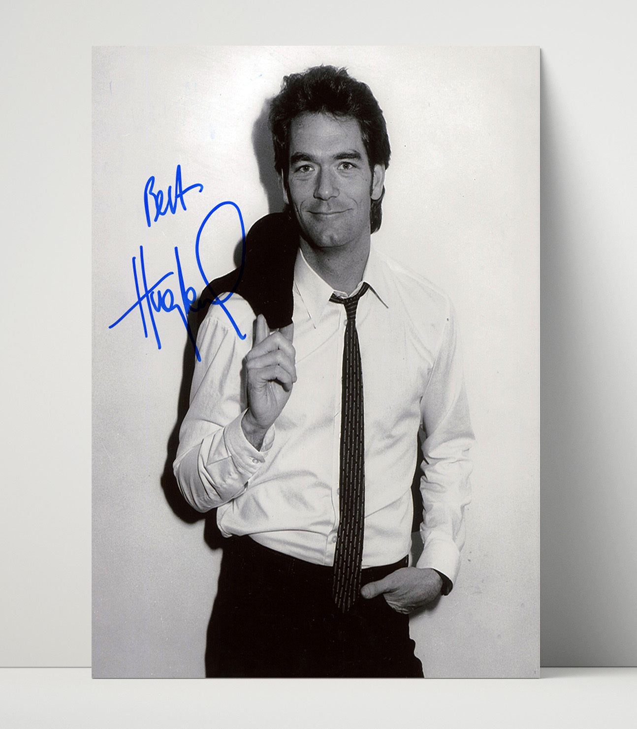 Huey Lewis - Studio Portrait Shirt and Tie Music Wall Art 16x20 Unframed Print wall art print – Music decor