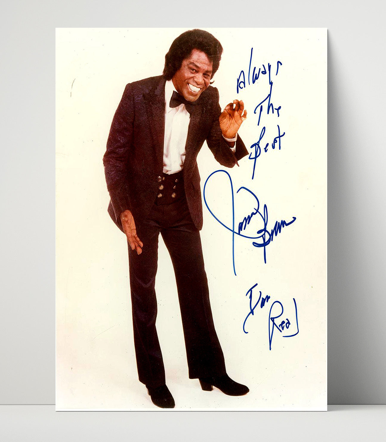 James Brown - the Godfather Groove Music Wall Art 16x20 Unframed Print wall art print – Music decor