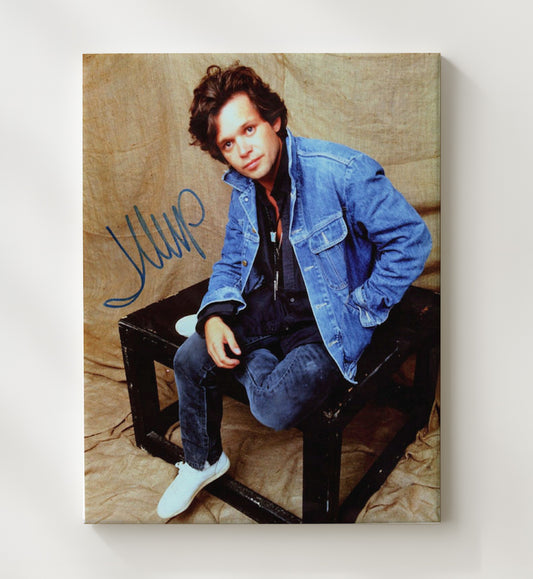 John Mellencamp - Denim Jacket Seated Photo 16x20 Gallery Frame vintage music wall art