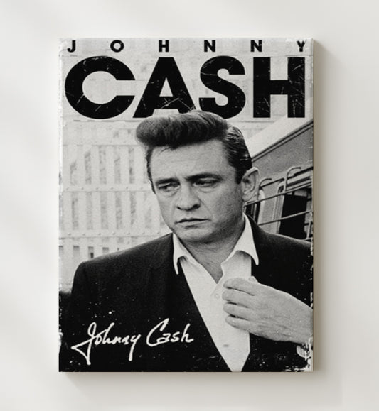 Johnny Cash - Cash Album Cover Photo 16x20 Gallery Frame vintage music wall art