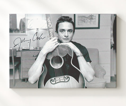 Johnny Cash - Man in Black Legacy 16x20 Gallery Frame vintage music wall art