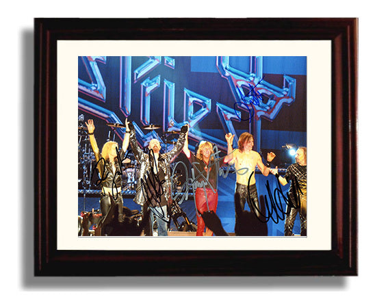 Judas Priest - Heavy Metal Stage Power - Vintage Music Wall Art - 8x10 Beveled Frame music decor