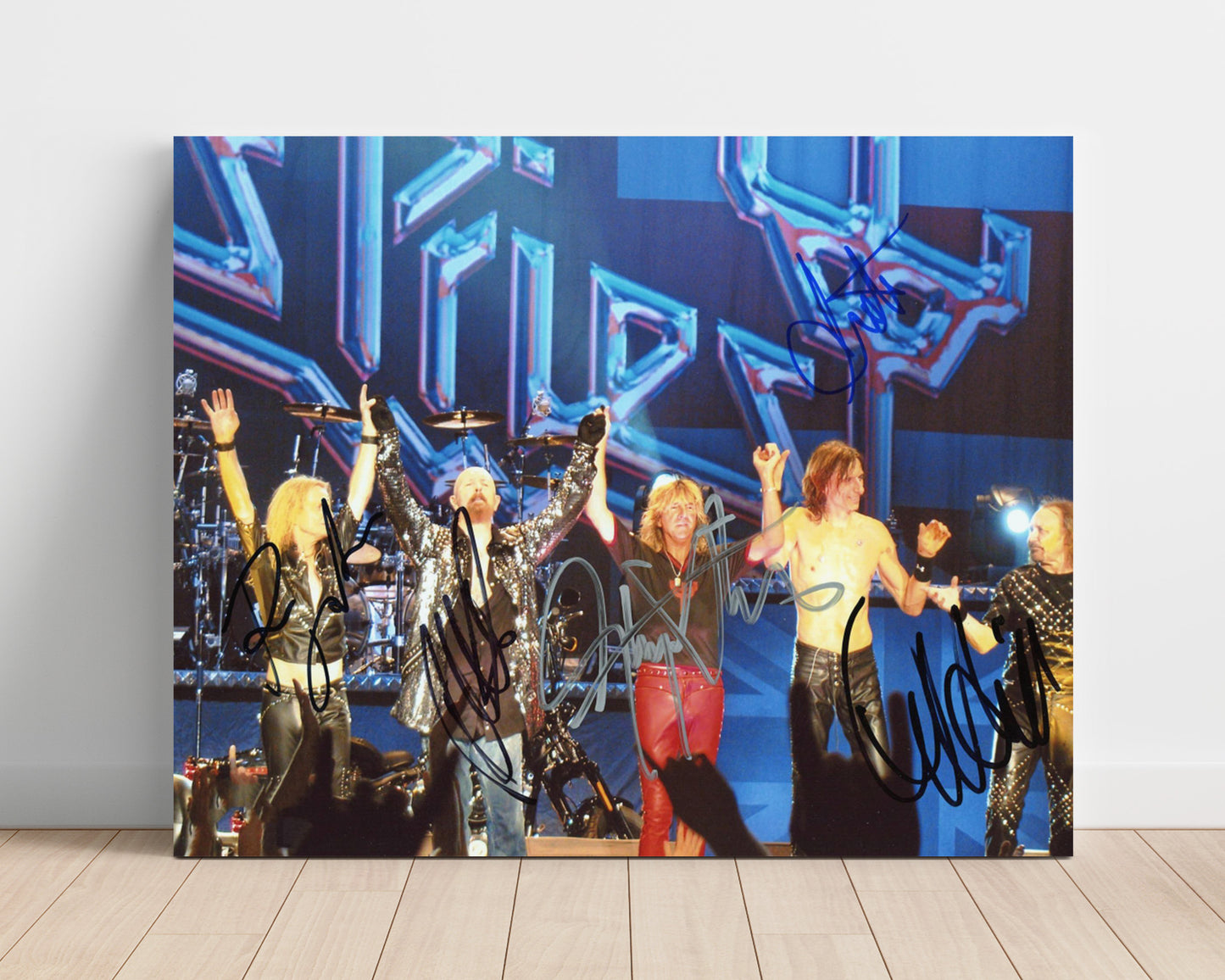 Judas Priest - Heavy Metal Stage Power - Vintage Music Wall Art - 16x20 Unframed Print music decor