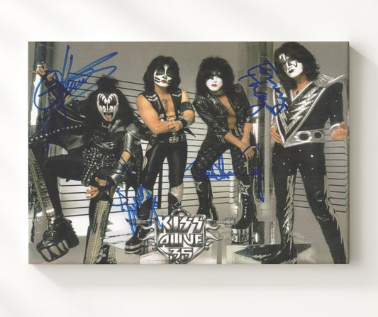 KISS - Face Paint Glam Rock Legends 16x20 Gallery Frame vintage music wall art