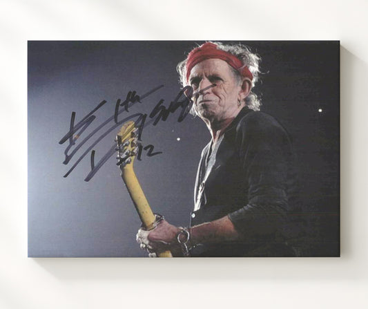 Keith Richards - Red Headband Stage Presence 16x20 Gallery Frame vintage music wall art