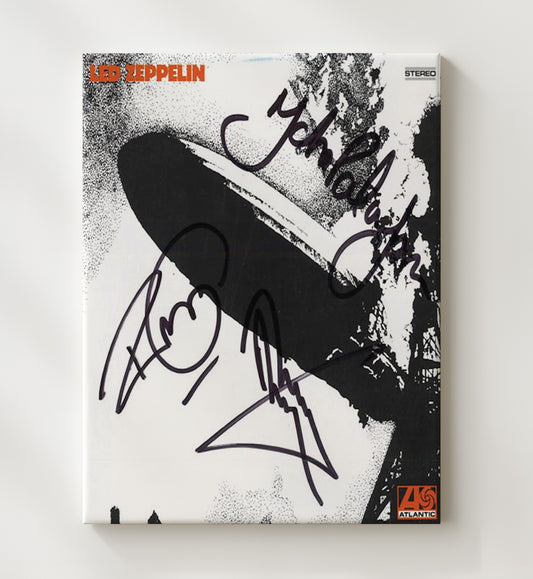 Led Zeppelin - Debut Album Cover 16x20 Gallery Frame vintage music wall art