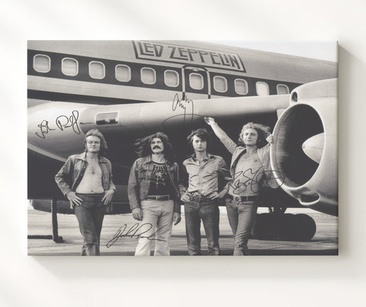 Led Zeppelin - Stairway to Jet 16x20 Gallery Frame vintage music wall art