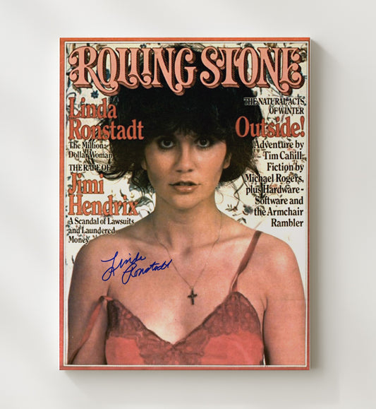 Linda Ronstadt - Rolling Stone Magazine Cover Photo 16x20 Gallery Frame vintage music wall art