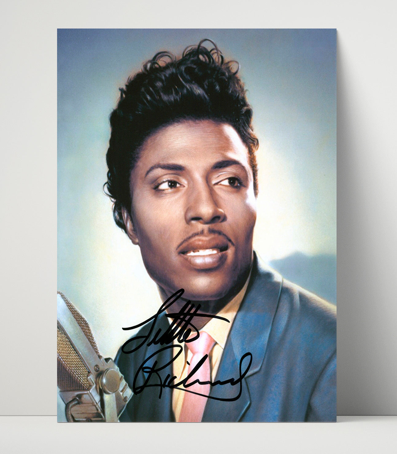 Little Richard - Tutti Frutti Smile - Vintage Music Wall Art - 16x20 Unframed Print music decor