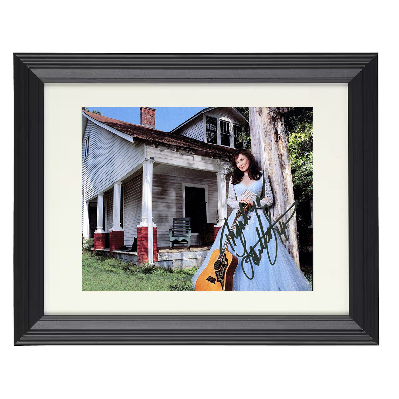 Loretta Lynn – Country Roots Icon Image – 8x10 black beveled framed music wall art