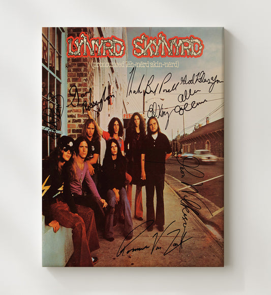 Lynyrd Skynyrd - Pronounced Debut Album 16x20 Gallery Frame vintage music wall art
