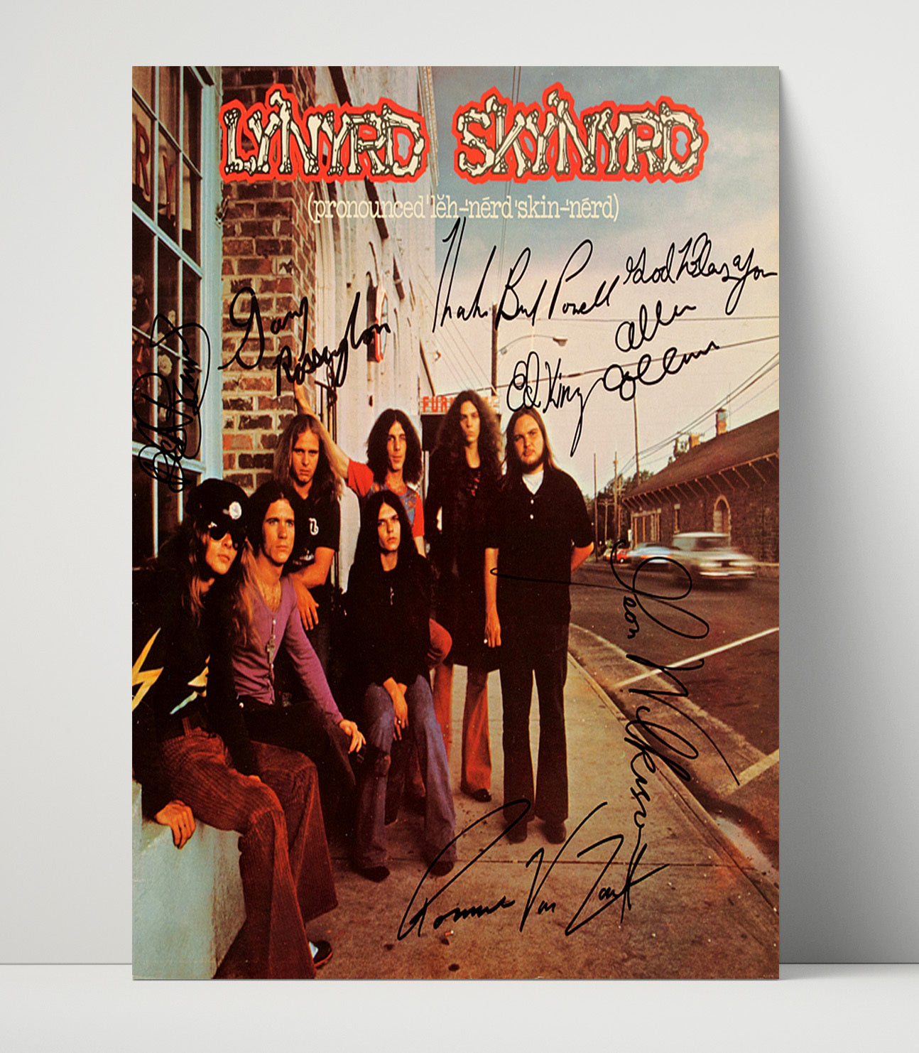 Lynyrd Skynyrd - Pronounced Debut Ed Music Wall Art 16x20 Unframed Print wall art print – Music decor