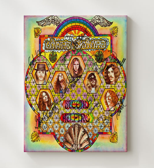 Lynyrd Skynyrd - Second Helping 16x20 Gallery Frame vintage music wall art