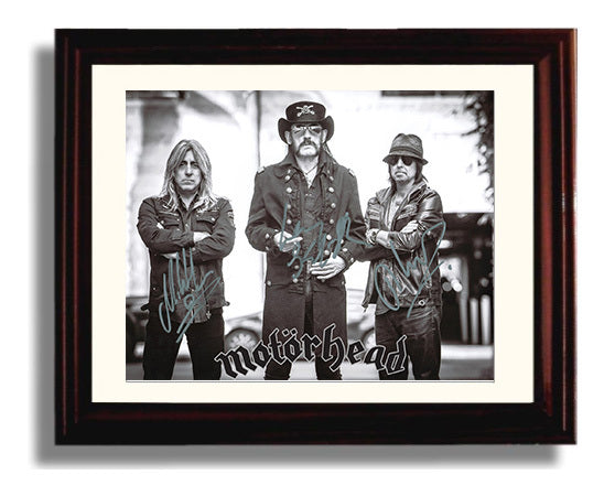 Motorhead - Ace of Spades Attitude - Vintage Music Wall Art - 8x10 Beveled Frame music decor