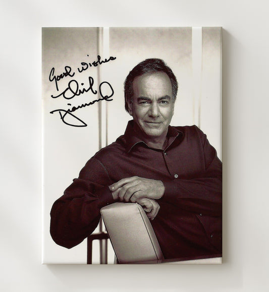 Neil Diamond - Seated Chair Studio Image 16x20 Gallery Frame vintage music wall art
