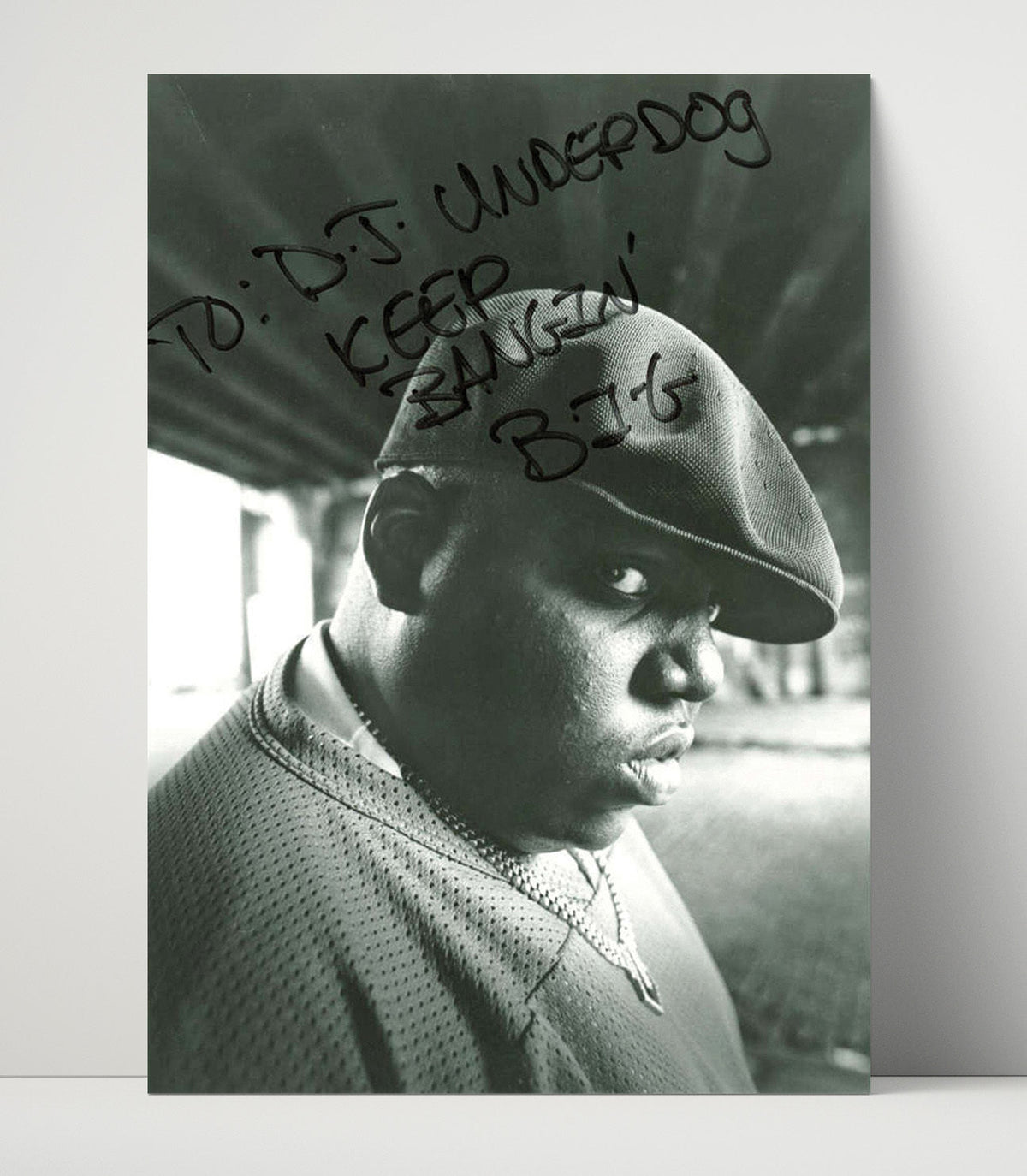 The Notorious B.I.G. – Brooklyn’s King of Rap unframed semi-gloss poster print