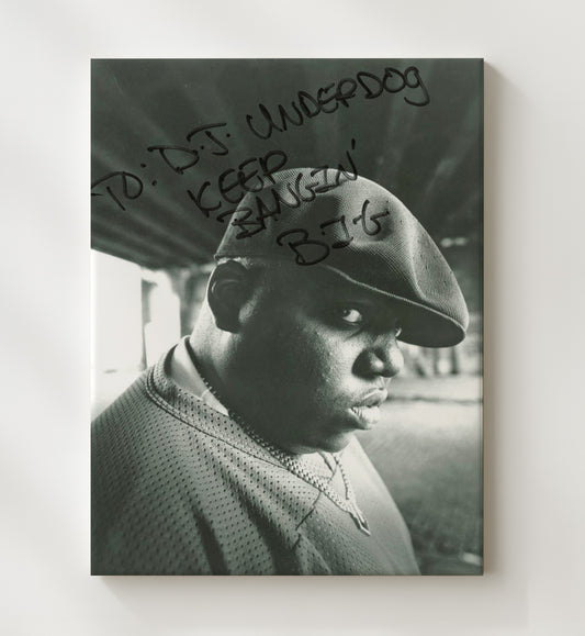 The Notorious B.I.G. - Keep Bangin 16x20 Gallery Frame vintage music wall art