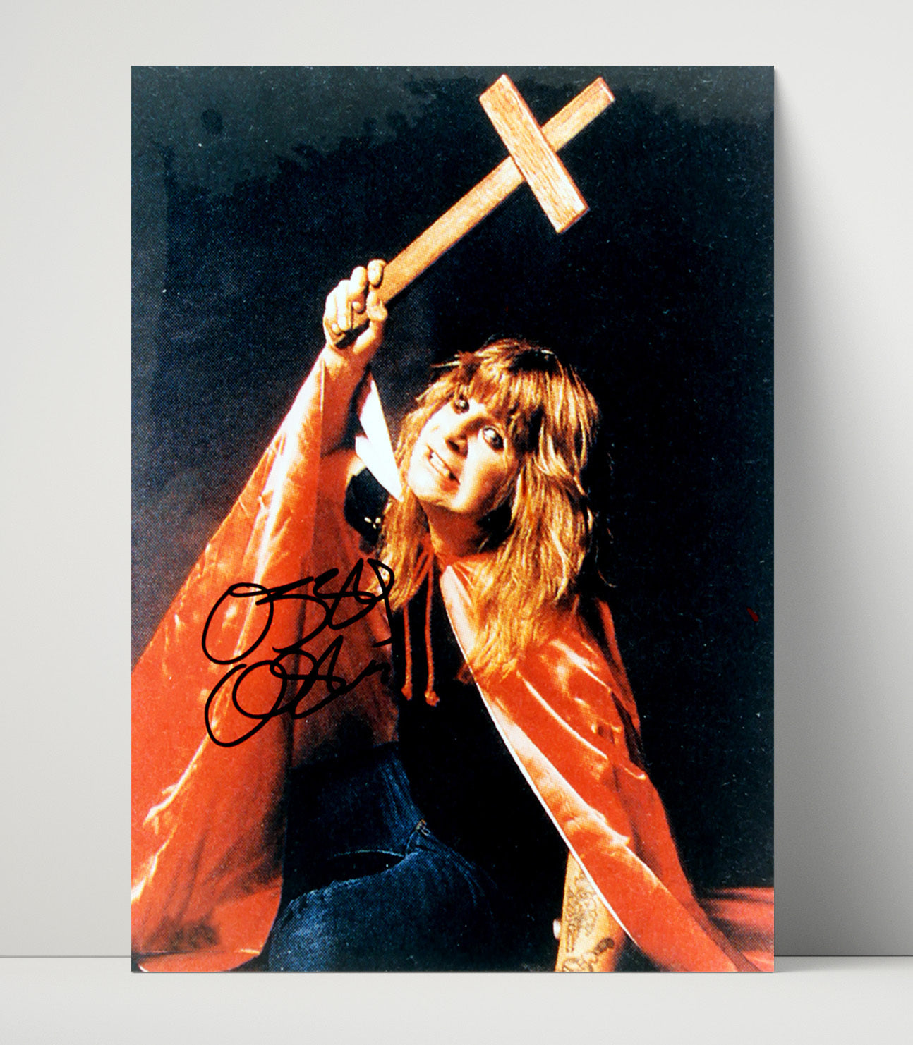 Ozzy Osbourne - Cross and Chaos - Vintage Music Wall Art - 16x20 Unframed Print music decor
