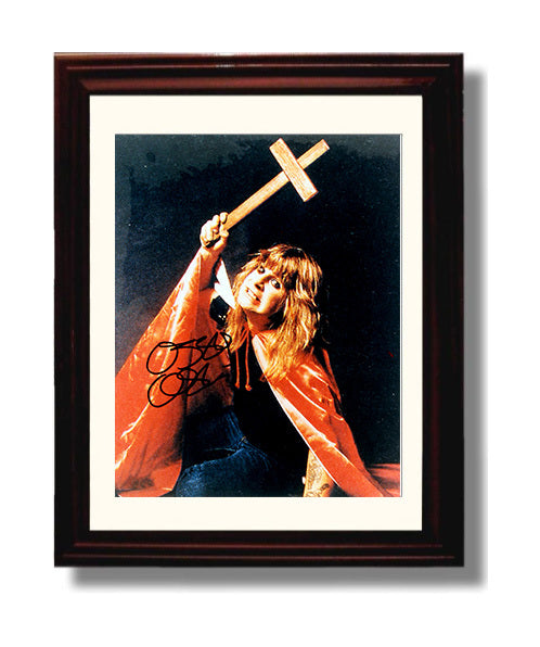 Ozzy Osbourne - Cross and Chaos Music Wall Art 8x10 Beveled Frame wall art print – Music decor
