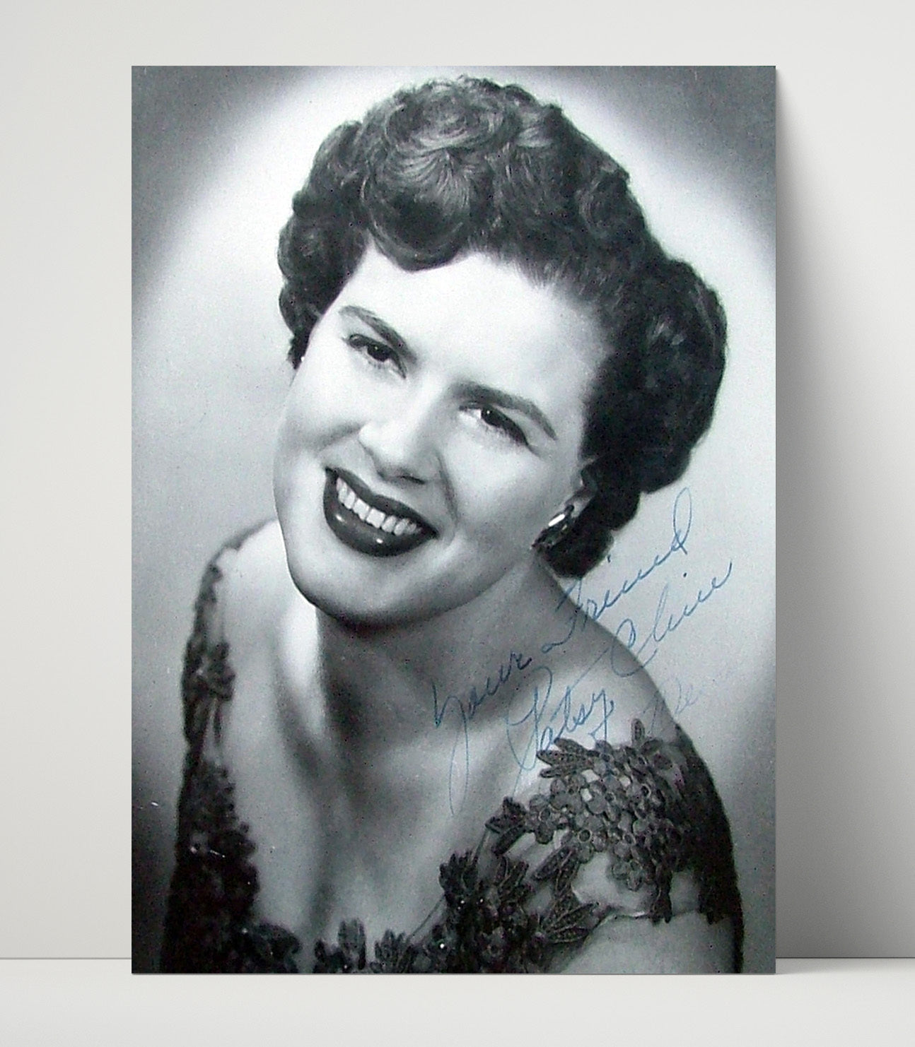 Patsy Cline - Classic Glamour Headshot - Vintage Music Wall Art - 16x20 Unframed Print music decor