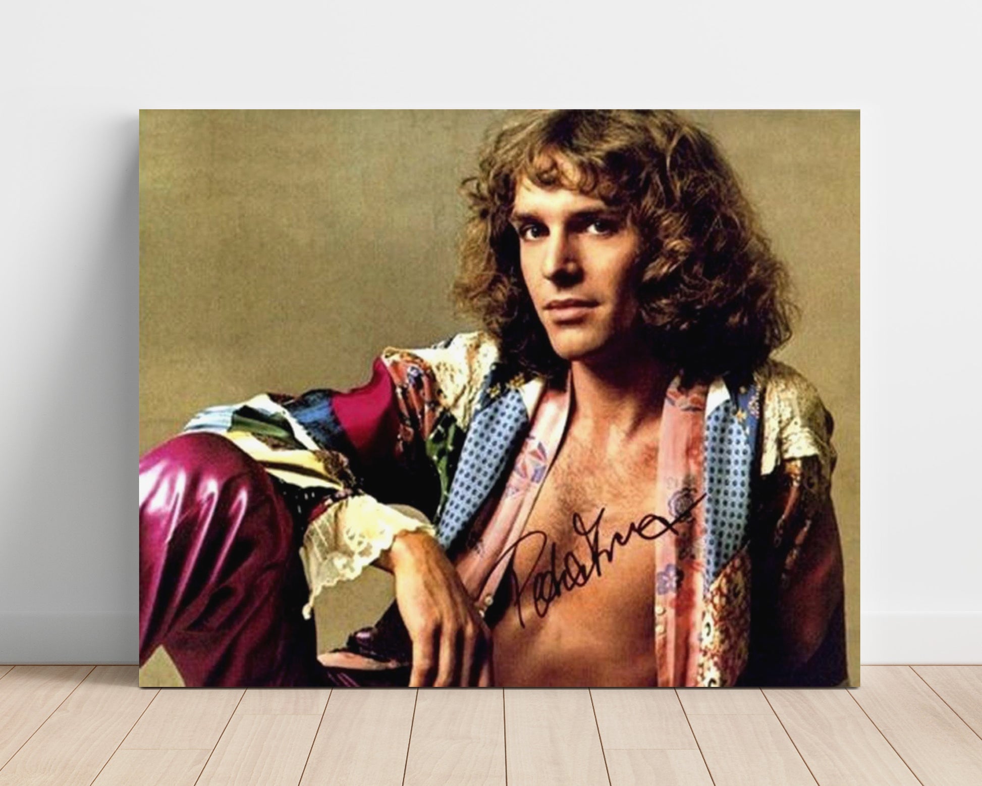Peter Frampton - Classic Comes Alive Era Portrait - Vintage Music Wall Art - 16x20 Unframed Print music decor