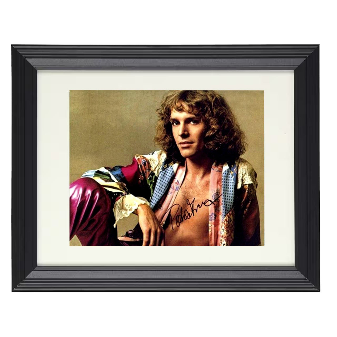 Peter Frampton – Classic Comes Alive Era Image – 8x10 black beveled framed music wall art