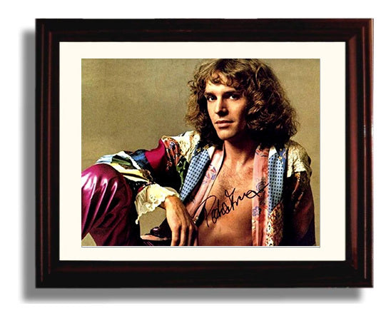Peter Frampton - Classic Comes Alive Era Portrait - Vintage Music Wall Art - 8x10 Beveled Frame music decor