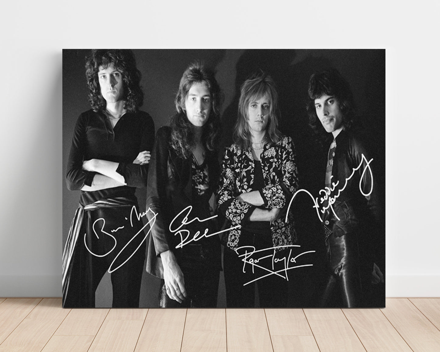 Queen - Bohemian Icons - Vintage Music Wall Art - 16x20 Unframed Print music decor