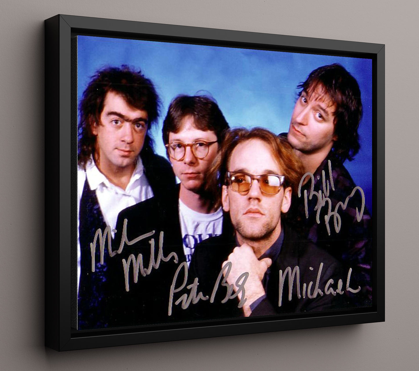 R.E.M. - Losing My Religion - Vintage Music Wall Art - 16x20 Framed Canvas music decor