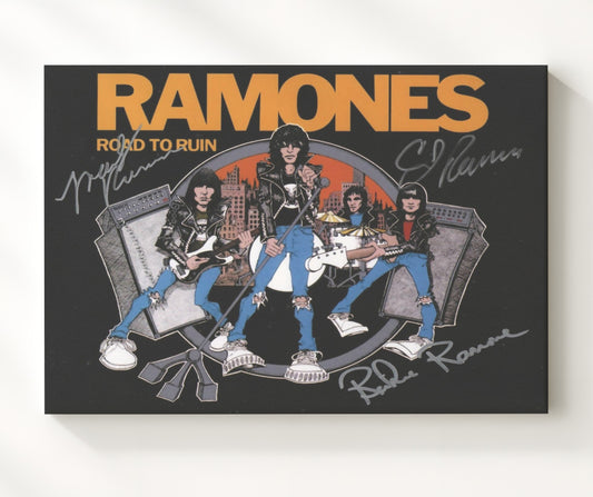 Ramones - Blitzkrieg Bop 16x20 Gallery Frame vintage music wall art