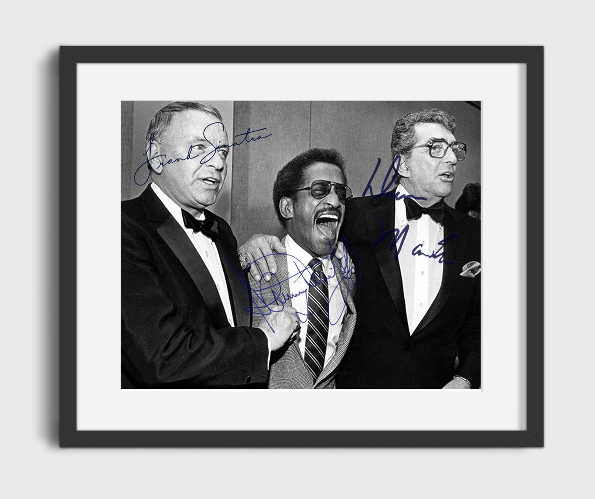 Rat Pack - Kings of Cool - Vintage Music Wall Art - 16x20 Gallery Frame music decor