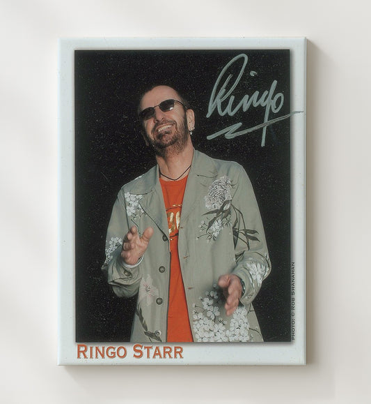 Ringo Starr - Sunglasses Casual Promo Image 16x20 Gallery Frame vintage music wall art
