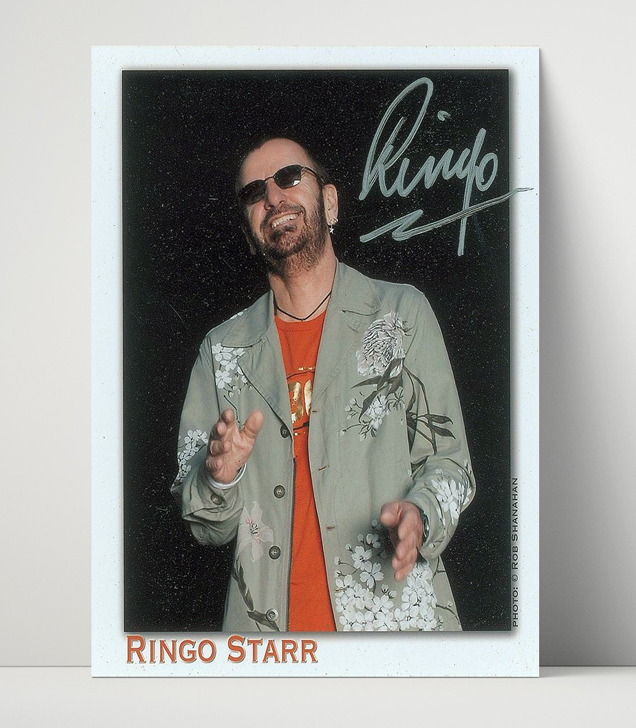 Ringo Starr - Sunglasses Casual Promo Image - Vintage Music Wall Art - 16x20 Unframed Print music decor