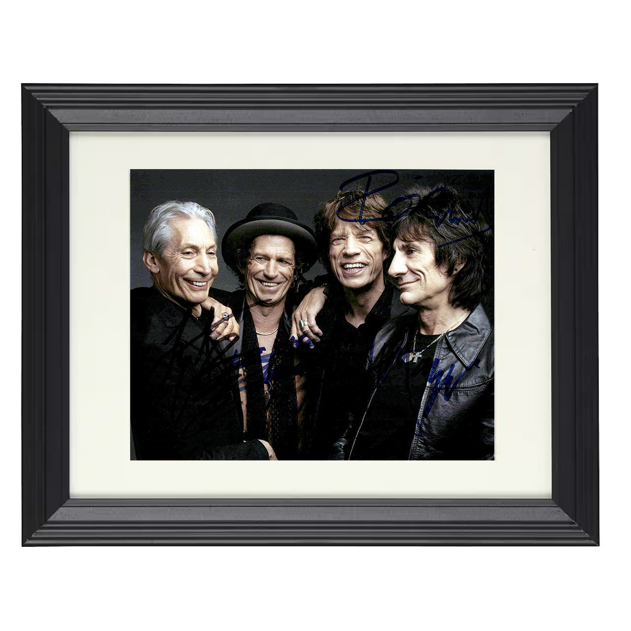 Rolling Stones – Gimme Shelter – 8x10 black beveled framed music wall art