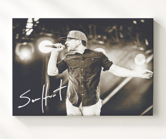 Sam Hunt - Body Like a Back Road 16x20 Gallery Frame vintage music wall art