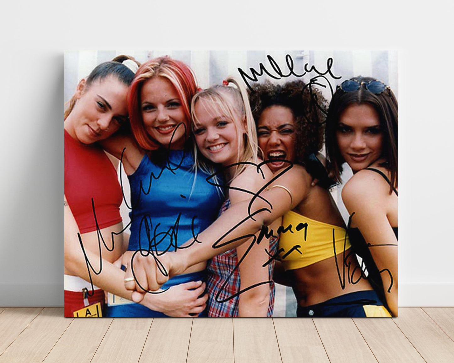 Spice Girls - Wannabe Pop - Vintage Music Wall Art - 16x20 Unframed Print music decor